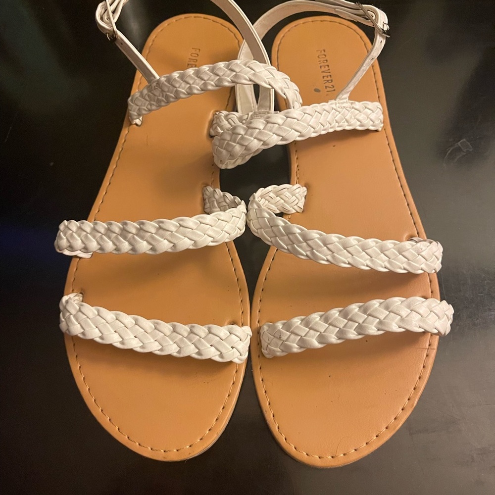 Braided sandals